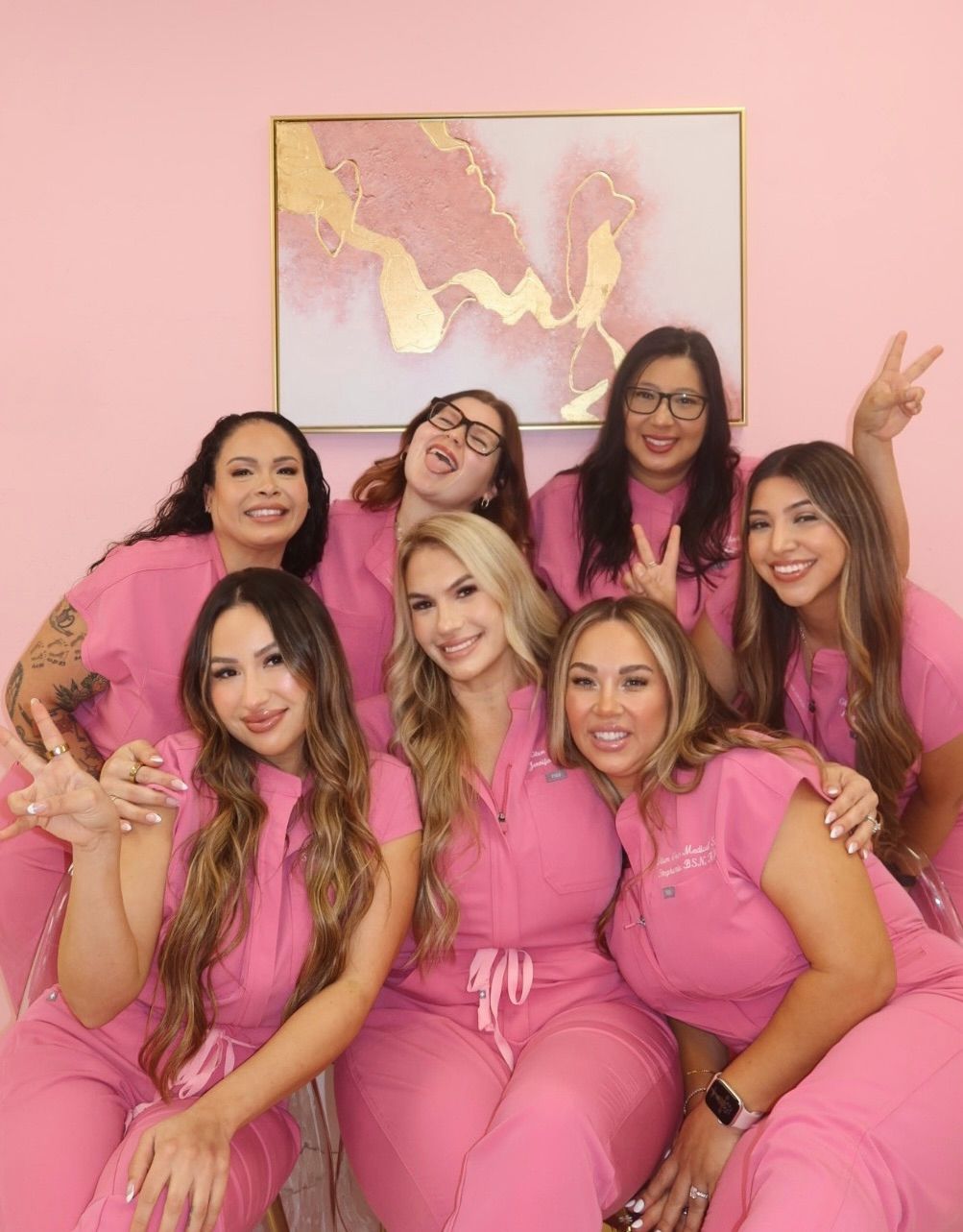 A relaxing and sterile treatment room for premium aesthetic procedures