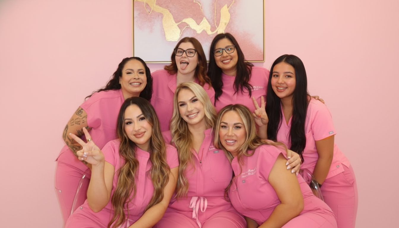 The dedicated team of professional aesthetic specialists at GlamGrin Medical Spa